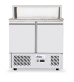 Pizzatisch, zweitürig 300 L, Arktic, 169L, 230V/310W, 700x900x(H)1082mm