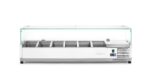 Aufsatz-Kühlvitrine Gastronorm 1/3, Arktic, 6x GN 1/3, GN 1/3, 36L, 230V/180W, 420x1405x(H)456mm – Bild 2