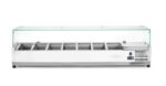 Aufsatz-Kühlvitrine Gastronorm 1/3, Arktic, 7x GN 1/3, GN 1/3, 42L, 230V/180W, 420x1605x(H)460mm