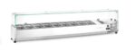Aufsatz-Kühlvitrine Gastronorm 1/3, Arktic, 9x GN 1/3, GN 1/3, 54L, 230V/180W, 420x2005x(H)456mm – Bild 3