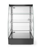 Offene Vitrine mit Regalablagen 75 L, HENDI, 230V/2W, 415x390x(H)716mm