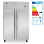 Gefrierschrank mit 2 Türen 900L, Arktic, Profi Line, 620L, 230V/750W, 745x1200x(H)1945mm – Bild 3