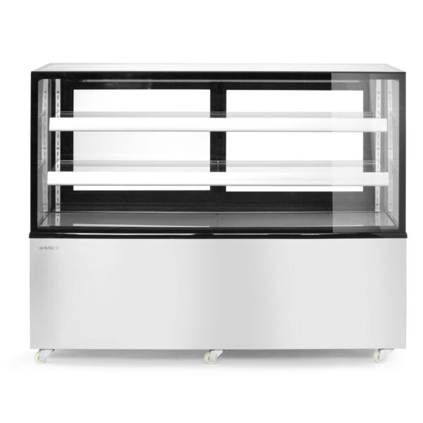 Kühlvitrine mit 2 Regalen, Arktic, 230V/500W, 677x1524x(H)1230mm