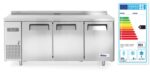 Kühltisch, dreitürig Kitchen Line 390 L, Arktic, Kitchen Line, 291L, 230V/270W, 600x1800x(H)840mm – Bild 5
