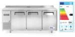 Tiefkühltisch, dreitürig Kitchen Line 390 L, Arktic, Kitchen Line, 291L, 230V/550W, 600x1800x(H)840mm – Bild 5