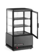 Aufsatz-Kühlvitrine 58 Liter, Arktic, schwarz, 230V/170W, 406x452x(H)830mm – Bild 3