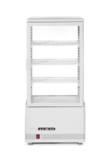 Aufsatz-Kühlvitrine 78 Liter, Arktic, Weiß, 230V/170W, 406x452x(H)985mm