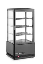 Aufsatz-Kühlvitrine 78 Liter, Arktic, schwarz, 230V/170W, 406x452x(H)985mm – Bild 2