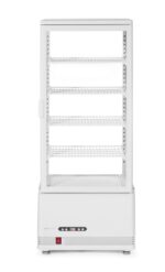 Aufsatz-Kühlvitrine 98 Liter, Arktic, weiß, 230V/210W, 397x444x(H)1100mm