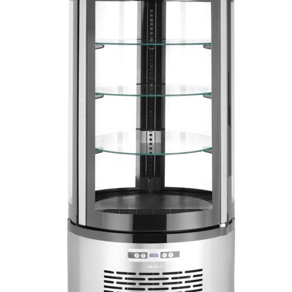 Kuchenvitrine, rund 100L, Arktic, 230V/210W, ⌀480x(H)1065mm