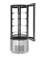 Kuchenvitrine, rund 360L, Arktic, 230V/460W, ⌀680x(H)1755mm – Bild 2