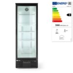Kühlschrank hinten mit einer Tür, Arktic, 300L, Schwarz, 230V/195W, 528x600x(H)1820mm – Bild 2