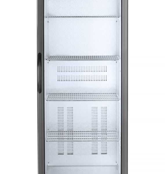 Kühlschrank hinten mit einer Tür, Arktic, 300L, Schwarz, 230V/195W, 528x600x(H)1820mm