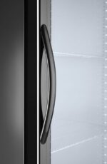 Kühlschrank hinten mit einer Tür, Arktic, 300L, Schwarz, 230V/195W, 528x600x(H)1820mm – Bild 4