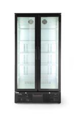 Kühlschrank mit doppelter Tür auf der Rückseite, Arktic, 384L, Schwarz, 230V/365W, 940x635x(H)1983mm – Bild 2
