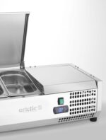 Aufsatz-Kühlvitrine Gastronorm 1/3, Arktic, 4x GN 1/3, GN 1/3, 24L, 230V/180W, 420x1205x(H)630mm – Bild 7