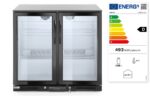 Kühlschrank mit doppelter Tür auf der Rückseite, Arktic, 158L, Schwarz, 230V/160W, 900x530x(H)865mm – Bild 2
