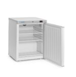 Budget Line Kühlschrank in weiß lackiertem Stahlgehäuse, Arktic, Budget Line, 100L, Weiß, 230V/110W, 637x600x(H)835mm – Bild 4