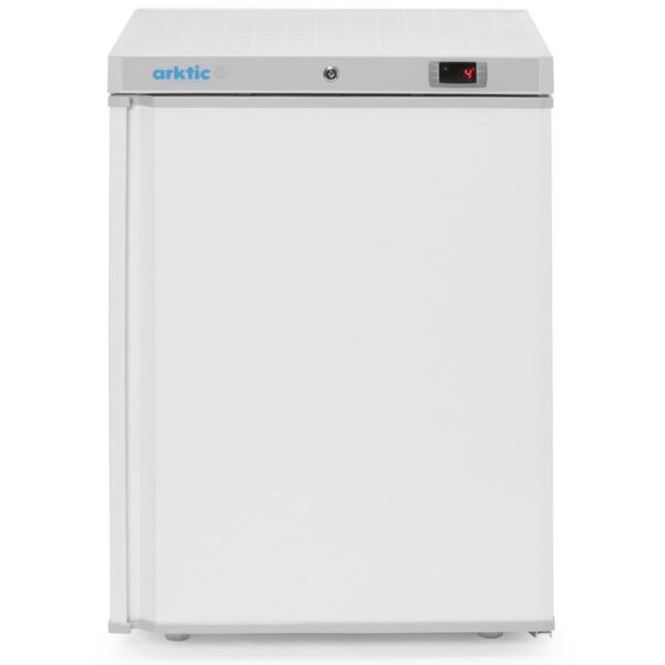 Budget Line Kühlschrank in weiß lackiertem Stahlgehäuse, Arktic, Budget Line, 100L, Weiß, 230V/110W, 637x600x(H)835mm