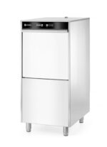 Geschirrspüler 50x60 für Tabletts und Töpfe – elektronisch gesteuert, mit Waschmitteldosiersystem und Ablaufpumpe, HENDI, Kitchen Line, 400V/7100W, 595x777x(H)1335mm – Bild 3