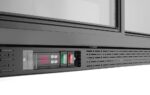 Kühlschrank mit drei Schiebetüren an der Bar , Arktic, 254L, Schwarz, 230V/160W, 520x1350x(H)870mm – Bild 5