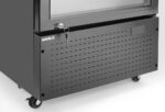 Eintüriger Kühlschrank mit hinterer Bar und hinterleuchteter Blende, , Arktic, 254L, Schwarz, 230V/250W, 605x578x(H)1980mm – Bild 3