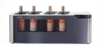 Theken-Weinkühler Cellar, 2 Zonen, Arktic, Schwarz, 230V/60W, 350x800x(H)293mm – Bild 5