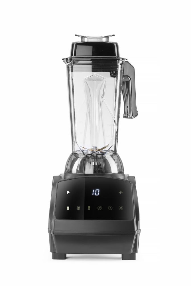 238103_OBW_2023_03_IMGP7331 Digitaler Bar-Mixer BPA-frei, HENDI, 2,5L, Schwarz, 230V/1680W, 220x240x(H)535mm – Bild 1