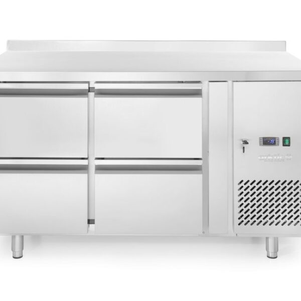 Kühltisch, 4 Schubladen, Arktic, Profi Line, 90L, Silber, 230V/250W, 1360x700x(H)755mm