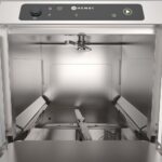 Geschirrspüler 35x35, elektronische Steuerung, HENDI, Profi Line, Silber, 230V/2970W, 423x466x(H)639mm – Bild 3