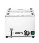 Wasserbad-Set mit Ablasshahn Ranger, HENDI, GN (H)150mm, GN 1/1, 230V/1000W, 605x332x(H)242mm