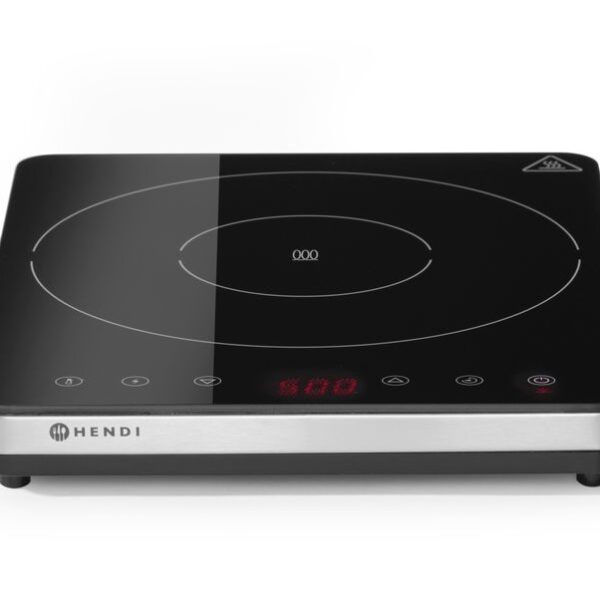 Induktionskocher Modell 2000, HENDI, Kitchen Line, 230V/2000W, 295x400x(H)42mm