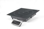 Induktionsheizplatte 1000 W, Fine Dine, Schwarz, 230V/1000W, 350x397x(H)85mm – Bild 2