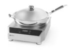 Induktionswok Modell 3500, HENDI, Profi Line, Induktionskocher, 230V/3500W, 340x450x(H)130mm – Bild 4
