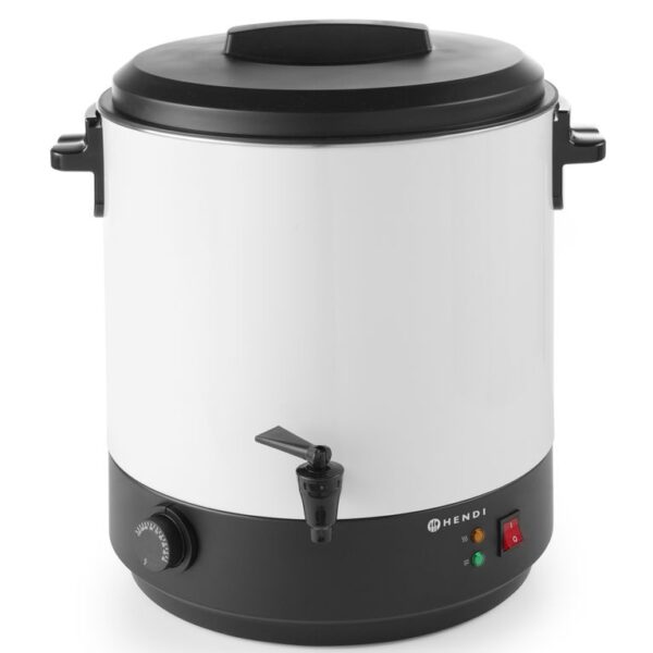Heißgetränkespender, HENDI, 25L, Weiß, 230V/2500W, 473x448x(H)487mm
