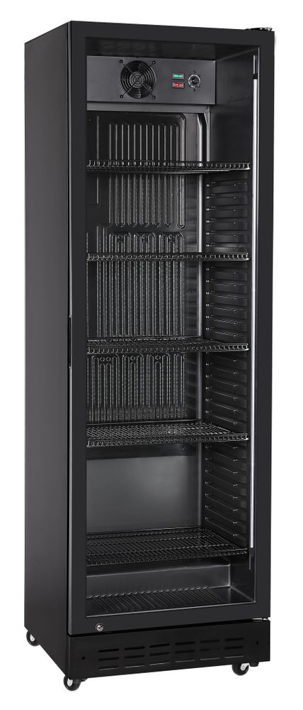 241011 Bar-Kühlschrank eintürig, Arktic, 274L, Schwarz, 230V/195W, 600x590x(H)1828mm – Bild 1