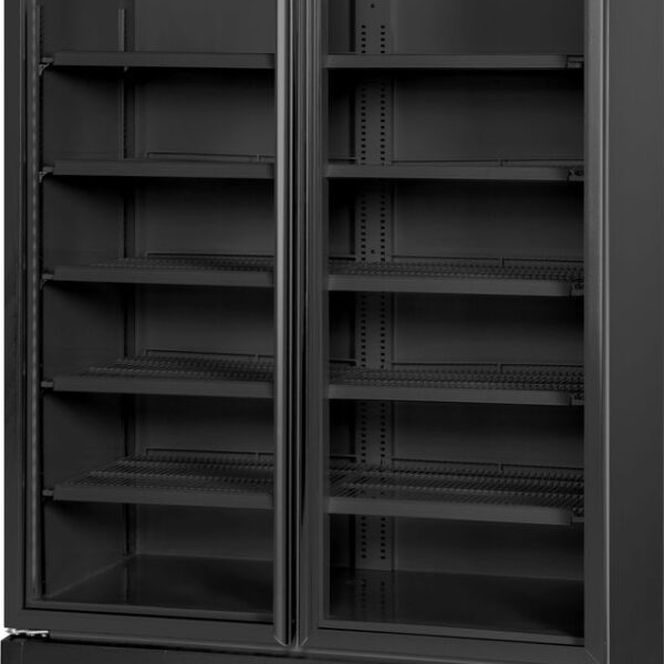 Kühlvitrine, Arktic, 697L, Schwarz, 230V/420W, 1290x755x(H)2023mm