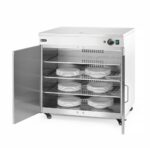 Tellerwärmer doppelt, HENDI, 230V/800W, 735x589x(H)766mm – Bild 4