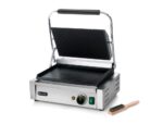 Kontaktgrill - Panini, HENDI, oben gerillt, unten glatt, 230V/2200W, 430x375x(H)216mm – Bild 6