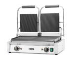 Kontaktgrill, Doppelversion, HENDI, oben und unten gerillt, 230V/3600W, 570x375x(H)216mm – Bild 2