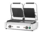 Kontaktgrill - Doppelversion, HENDI, halb glatt, halb gerillt, 230V/3600W, 570x375x(H)216mm – Bild 2