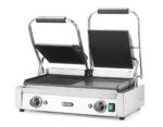 Kontaktgrill - Doppelversion, HENDI, halb glatt, halb gerillt, 230V/3600W, 570x375x(H)216mm – Bild 3