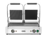 Kontaktgrill - Doppelversion, HENDI, halb glatt, halb gerillt, 230V/3600W, 570x375x(H)216mm