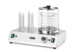 Würstchen- und Hotdog-Brötchenwärmer, HENDI, 230V/550W, 500x310x(H)395mm – Bild 2