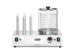 Würstchen- und Hotdog-Brötchenwärmer, HENDI, 230V/550W, 500x310x(H)395mm