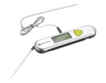Thermometer, klappbar und mit Infrarot, HENDI, Silber, 175x40x(H)22mm