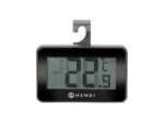 Kühlschrankthermometer, digital, HENDI, Schwarz, 67x62x(H)12mm