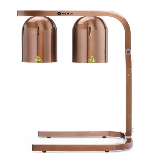 Speisenwärmer, Infrarot, HENDI, Kupfer, 230V/500W, 453x360x(H)790mm