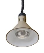 Höhenverstellbare Wärmelampe, konisch, HENDI, Beige, 230V/375W, ⌀275x(H)250mm – Bild 4
