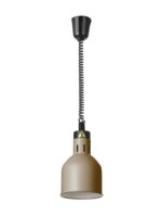 Höhenverstellbare Wärmelampe, zylinderförmig, HENDI, Beige, 230V/375W, ⌀175x(H)250mm